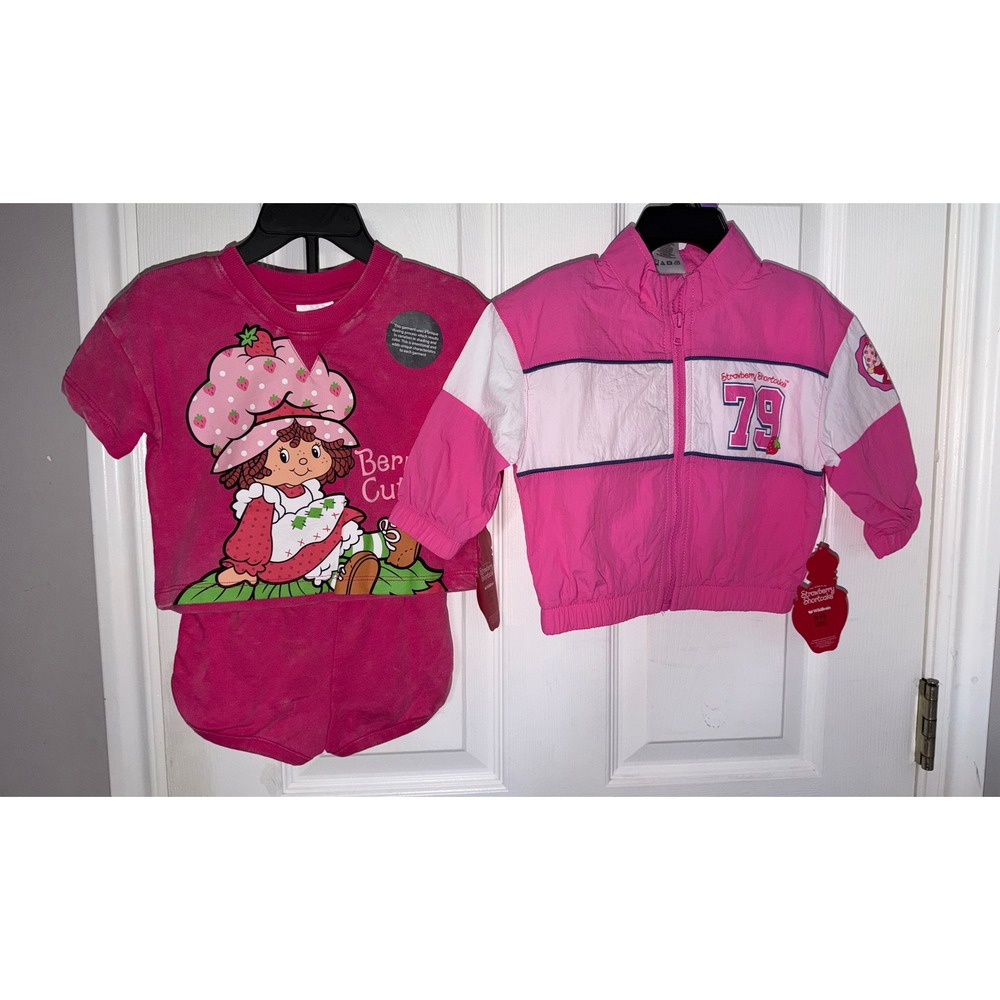 Strawberry shortcake outfit set / jacket 18 months